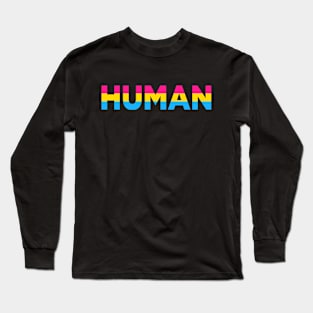 Panexual Human Long Sleeve T-Shirt